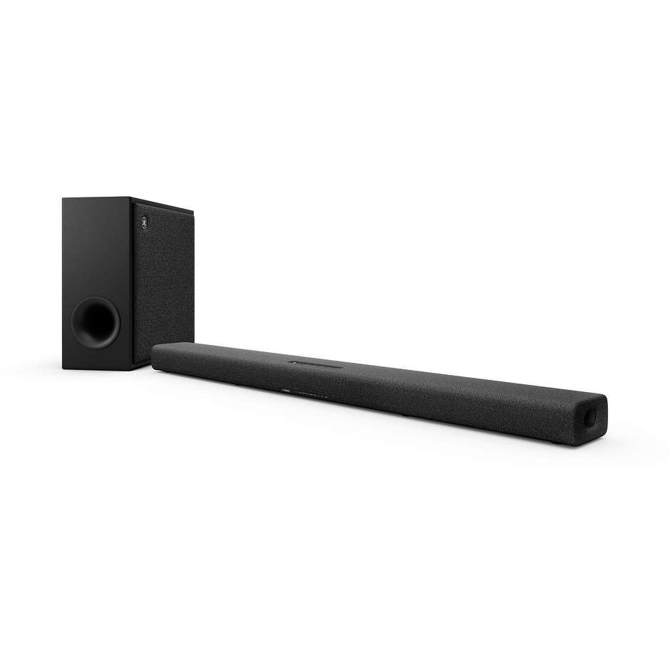 Yamaha SR-X50A Soundbar 2.1 canali Potenza 280 W Colore Carbonio, Grigio