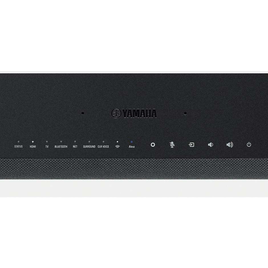 Yamaha YAS-209 Home Soundbar Wi-Fi Bluetooth Potenza 200 W colore nero