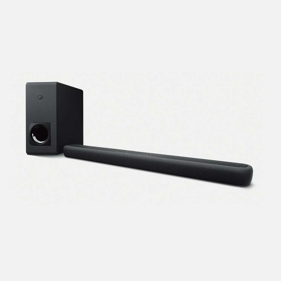 Yamaha YAS-209 Soundbar 2.1 Canali 200W Subwoofer Wireless DTS Virtual:X Alexa Nero