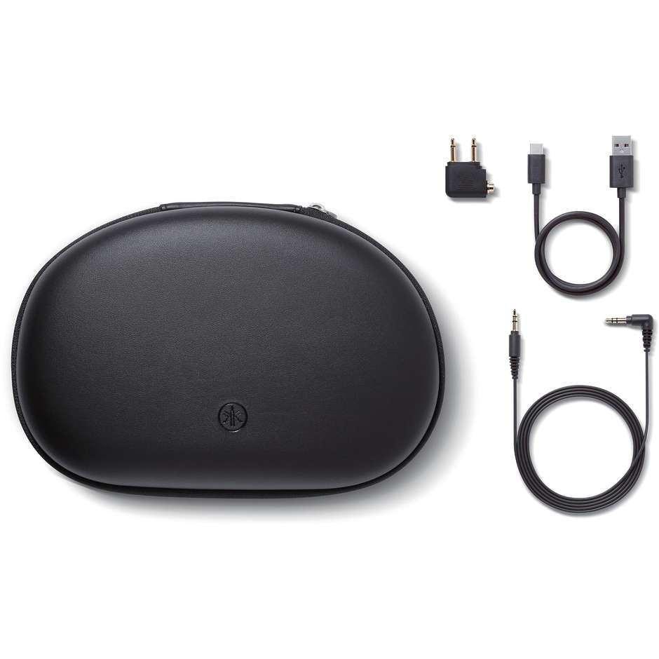 Yamaha YH-E700A Cuffie a Padiglione Wireless Bluetooth Colore Nero