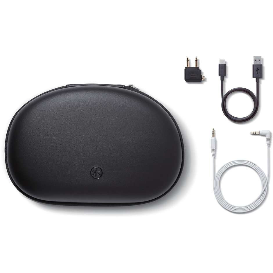 Yamaha YH-E700A Cuffie a Padiglione Wireless/Cablate Bluetooth Colore Bianco
