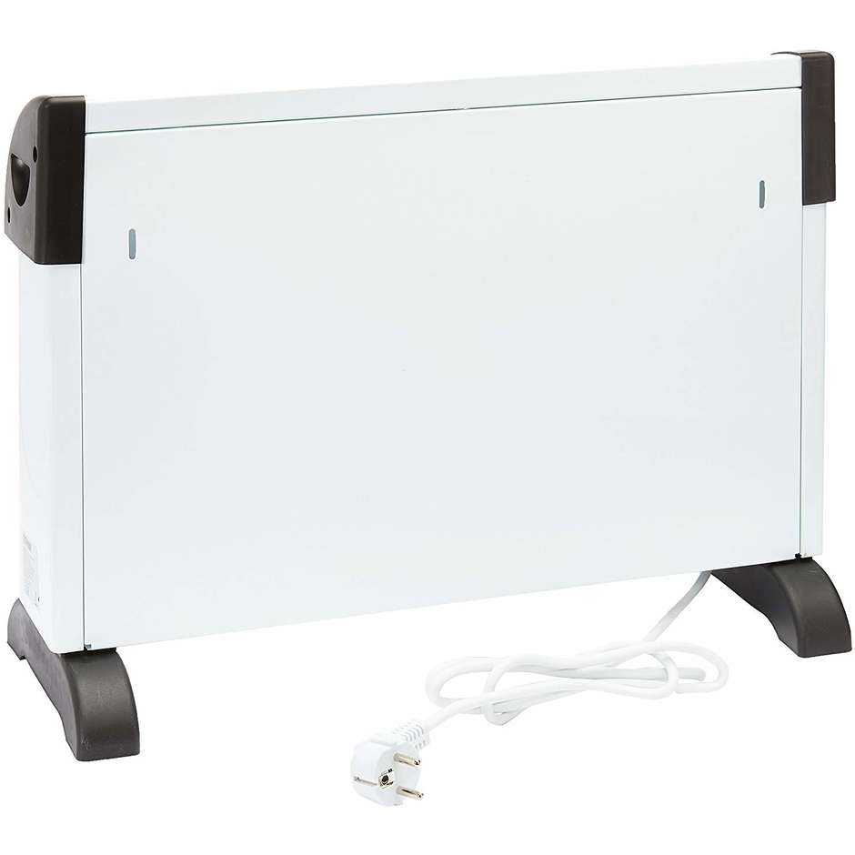 ZEPHIR ZCV2000M Termoconvettore Elettrico a Convezione Naturale 2000 W Termostato Regolabile Bianco