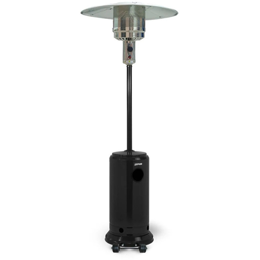 Zephir ZGS150 stufa a fungo a gas da esterno 5-13 kW colore nero